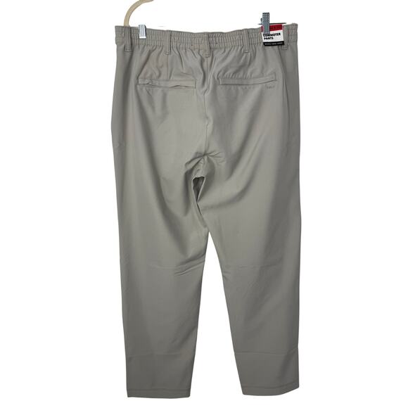 Marc New York Commuter Pants Men 34x30 (34x28) Gray Stretch Comfort Performance - Picture 3 of 10